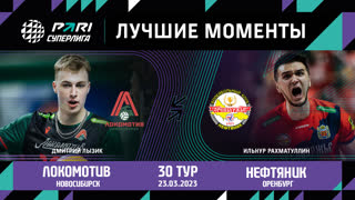 Локомотив - Нефтяник | 30 Тур | 23.03.2023 | PARI Суперлига 2022/23 | Мужчины