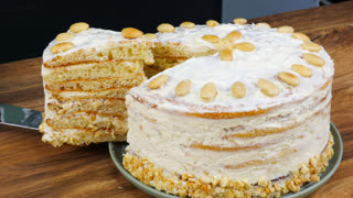 Вкусный домашний торт "Молочная девочка". Приготовит каждый. Milch Mädchen/Cake Milk Girl